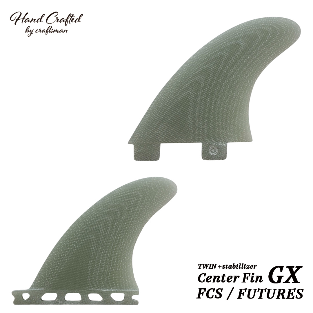 CRAFTSMAN FIN クラフトマン stabillizer（１pcs）  FCS / Futures. センターフィン   VOLAN CLEAR ロングボード センターフィン ヴォラン サーフィン